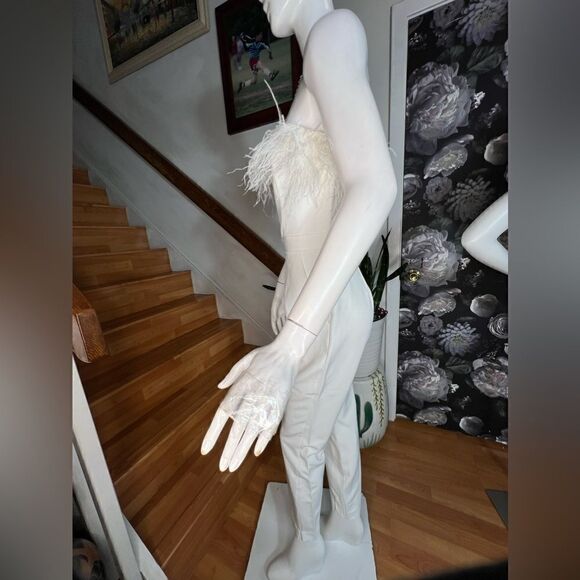 ANTHROPOLOGIE x BHLDN Janae Strapless Jumpsuit/ size 2 - Picture 9 of 11